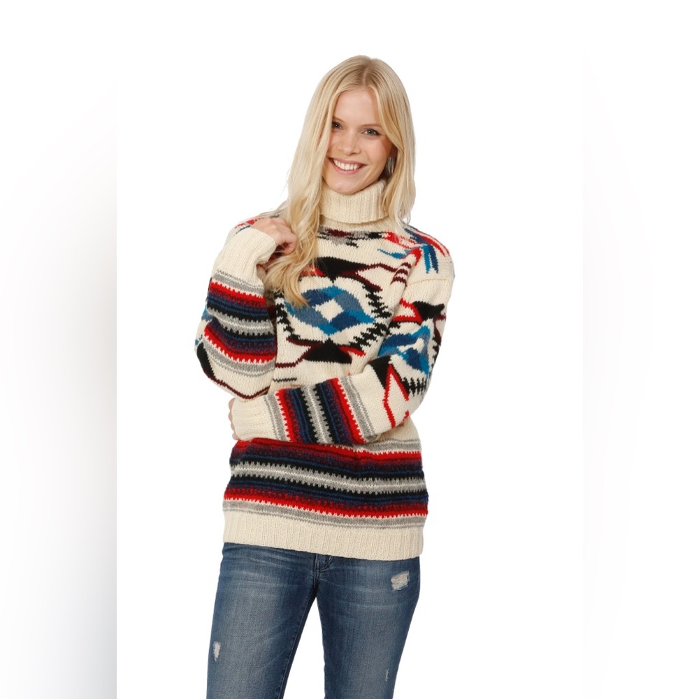 Polo Ralph Lauren Wool-Blend Turtleneck Sweater